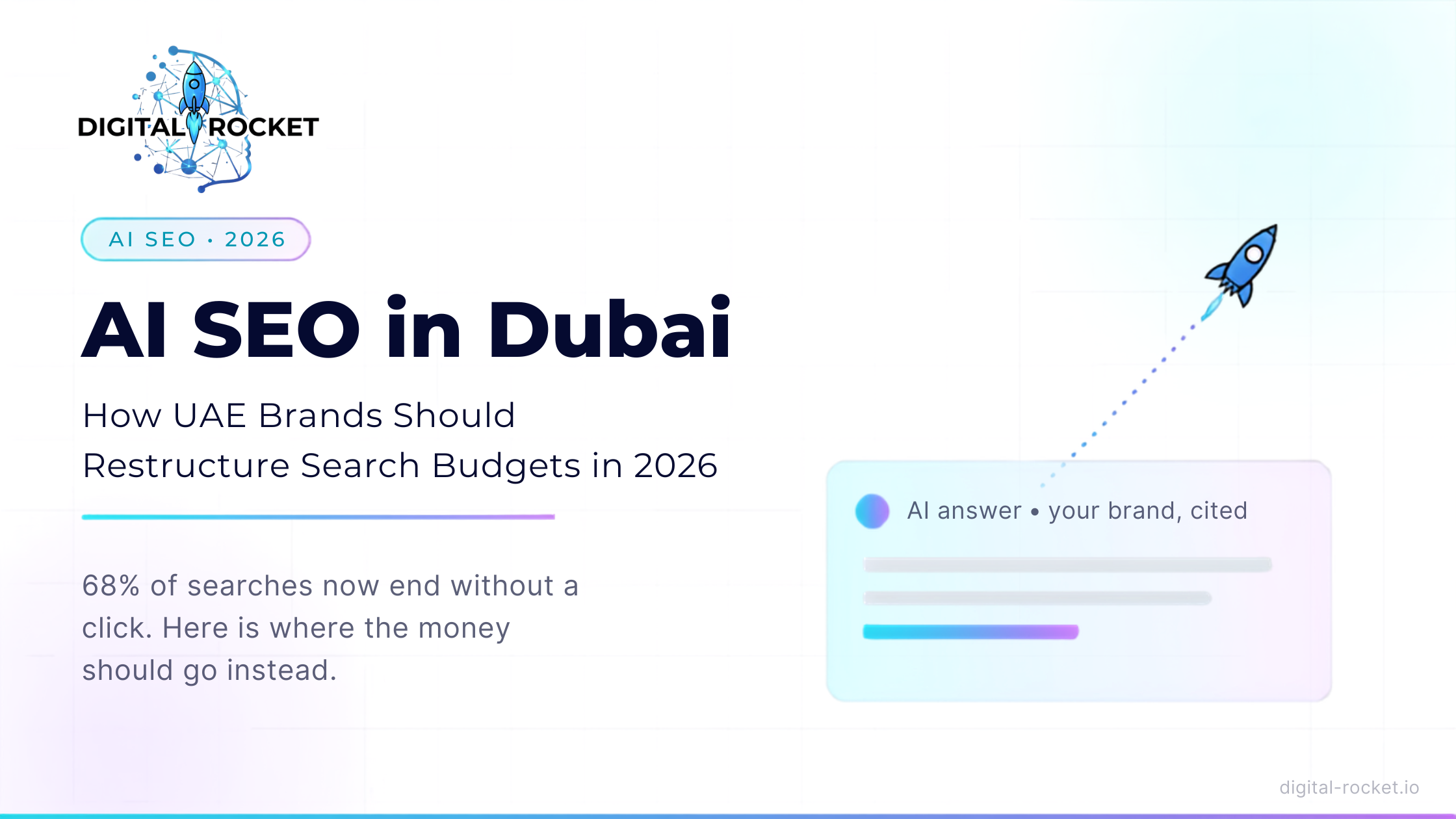 Restructuring search budgets for AI SEO in Dubai